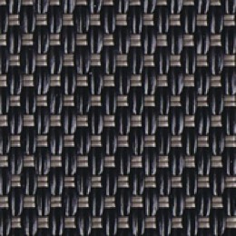 YUMA Omega Privacy <1% screen fabric in Brown/black