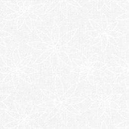 YUMA Cannes <1% light filtering fabric in White Floral